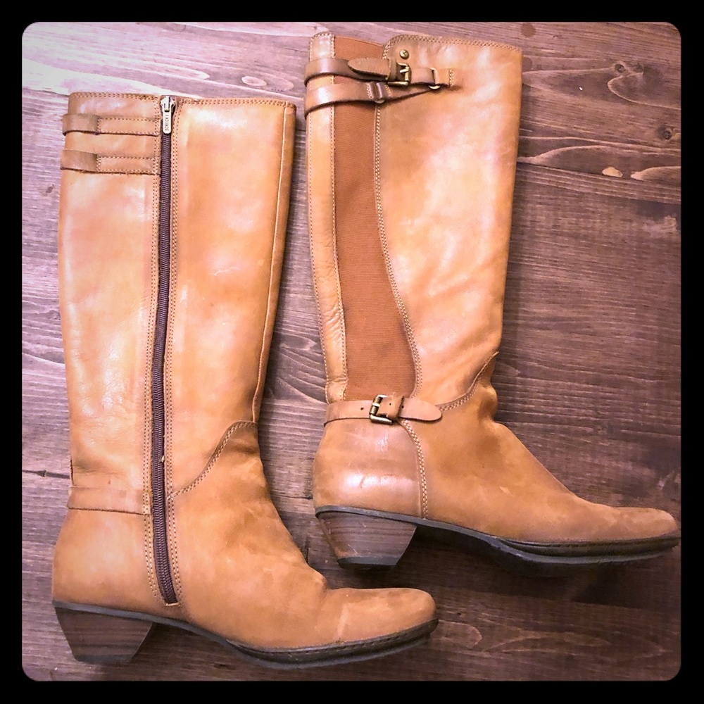 Pikolinos leather riding boots size 38